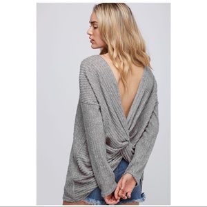 Tie Sweater